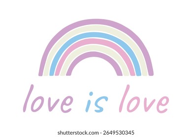 Forma de arco-íris colorido Bandeira do orgulho intersexual Feliz dia do orgulho LGBTQIA comunidade Orgulho Mês do Orgulho Desenho à mão desenhado doodle para cartazes, adesivos, logotipo, cartões