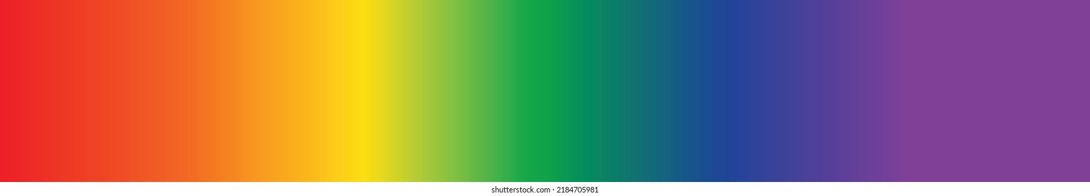 Colorful Rainbow Spectrum For Science Tests Education
