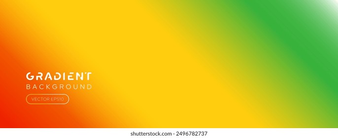 Colorful rainbow summer banner gradient background vector design