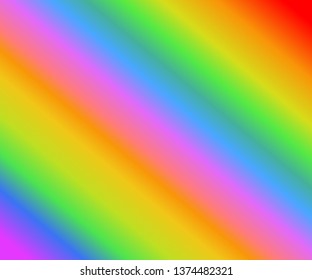 Colorful rainbow texture background of gradient colors, followed LGBT pride flag, the colored symbol of LGBTQ (lesbian, gay, bisexual, transgender, and questioning). Vector illustration, EPS10.