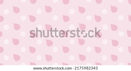 Colorful raindrops background. Seamless pattern. Vector. 