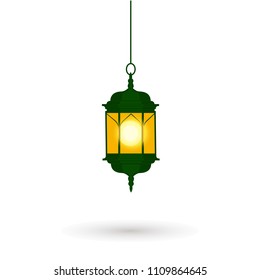 colorful ramadan lantern