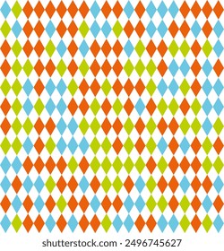 colorful random diamond pattern vector 