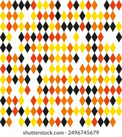 colorful random diamond pattern vector 