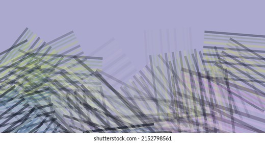 Colorful Random Lines Geometric Pattern, Abstract Vector Background Template with Copyspace, Room, Place for Your Text