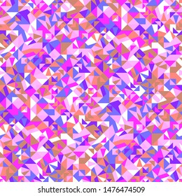 Colorful random triangle pattern background - abstract vector graphic