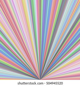 Colorful ray burst motion background - vector design