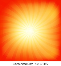 Colorful rays abstract background. Vector illustration