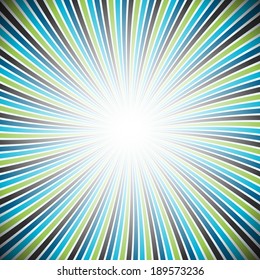 Colorful rays texture background illustration