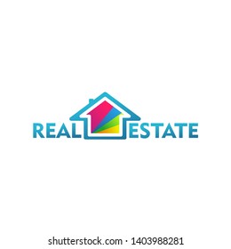 Colorful Real Estate Logo Inspirations Template