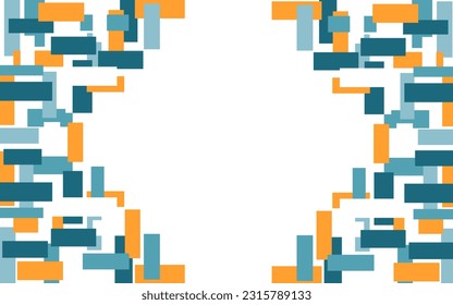 fondo abstracto de rectángulo colorido con espacio de copia en blanco mejor para la plantilla de presentación, diseño, cubierta, banner