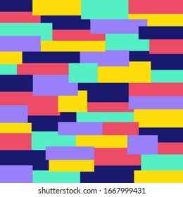 fondo abstracto geométrico de rectángulo colorido