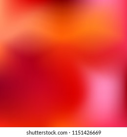 Colorful red gradient mesh background.