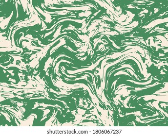 Colorful Repeat Modern Vector Water. Vibrant Seamless Creative Paint Wallpaper. Bright Repeat Liquid Graphic Ebru. Multicolor Seamless Abstract Vector Pattern. Seamless Texture.