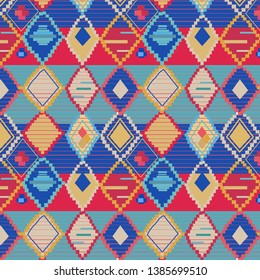 colorful repeated pattern, traditional moroccan carpet ,vector illustration,for your backgrounds,printing on fabric or paper.
