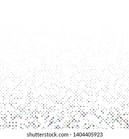 Colorful repeating abstract circle pattern background - vector graphic design