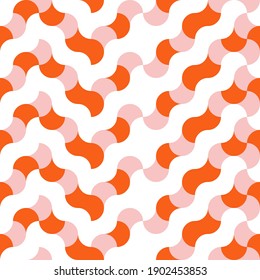 Colorful repeating abstract vector background. Creative graphic design template. Wallpaper, fabric, textile, wrapping paper.