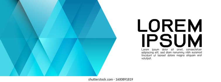 Colorful repeating triangles gradient geometric in contemporary style on white background and space for text. Abstract geometric horizontal template and modern stylish texture. Vector illustration