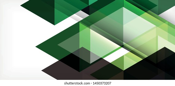 Colorful repeating triangles modern geometric in contemporary style on white background. Abstract geometric shape. Modern stylish texture. Vector abstract graphic design.