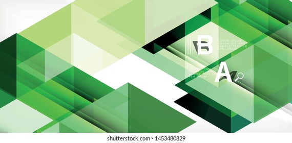 Triángulos repetitivos coloridos geométricos modernos de estilo contemporáneo sobre fondo blanco. Forma geométrica abstracta. Textura moderna y elegante. Diseño gráfico abstracto vectorial.