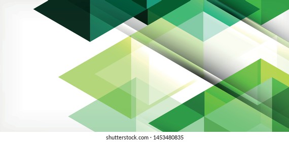 Colorido repetindo triângulos geométrico moderno em estilo contemporâneo em fundo branco. Forma geométrica abstrata. Textura moderna e elegante. Design gráfico abstrato vetorial.