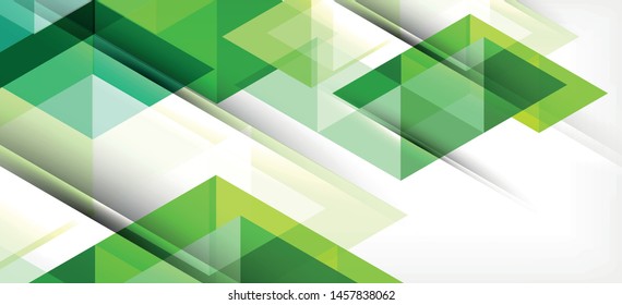 Colorful repeating triangles modern geometric in contemporary style on white background. Abstract geometric shape. Modern stylish texture. Vector abstract graphic design.