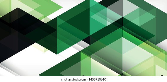 Colorful repeating triangles modern geometric in contemporary style on white background. Abstract geometric shape. Modern stylish texture. Vector abstract graphic design.