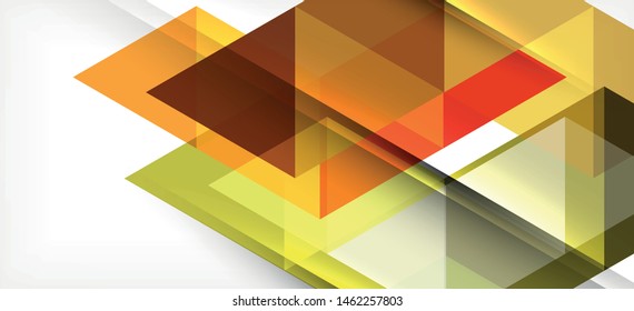 Colorful repeating triangles modern geometric in contemporary style on white background. Abstract geometric shape. Modern stylish texture. Vector abstract graphic design.