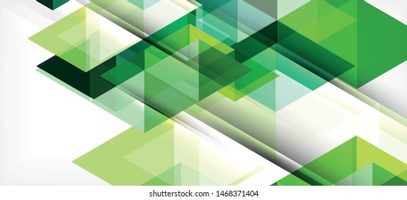 Colorful repeating triangles modern geometric in contemporary style on white background. Abstract geometric shape. Modern stylish texture. Vector abstract graphic design.