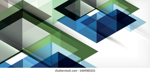 Triángulos repetitivos coloridos geométricos modernos de estilo contemporáneo sobre fondo blanco. Forma geométrica abstracta. Textura moderna y elegante. Diseño gráfico abstracto vectorial.