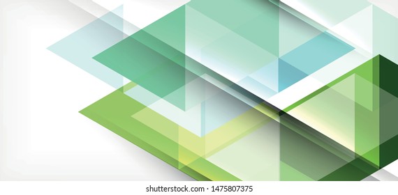 Farbige, sich wiederholende Dreiecke, moderne Geometrie im zeitgenössischen Stil auf weißem Hintergrund. Abstrakte geometrische Form. Moderne, stilvolle Textur. Abstraktes Vektorgrafik-Design.