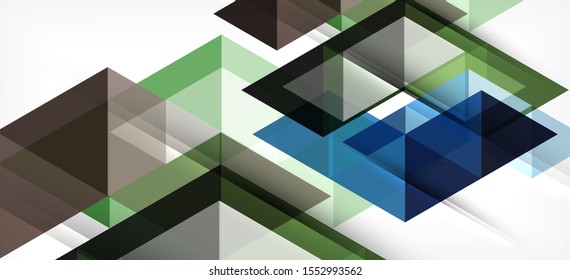 Triángulos repetitivos coloridos geométricos modernos de estilo contemporáneo sobre fondo blanco. Forma geométrica abstracta. Textura moderna y elegante. Diseño gráfico abstracto vectorial.