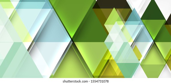 Farbige, sich wiederholende Dreiecke, moderne Geometrie im zeitgenössischen Stil auf weißem Hintergrund. Abstrakte geometrische Form. Moderne, stilvolle Textur. Abstraktes Vektorgrafik-Design.