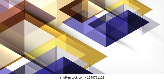 Colorido repetindo triângulos geométrico moderno em estilo contemporâneo em fundo branco. Forma geométrica abstrata. Textura moderna e elegante. Design gráfico abstrato vetorial.