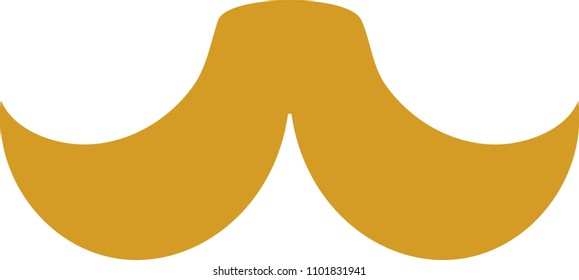 Colorful respectable beard
