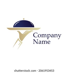 Colorful restaurant logo design Free Vector