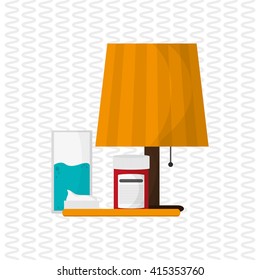 colorful  resting design, vector illustration