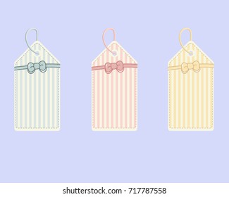 Colorful Retailing Tag, Cute, Collection 