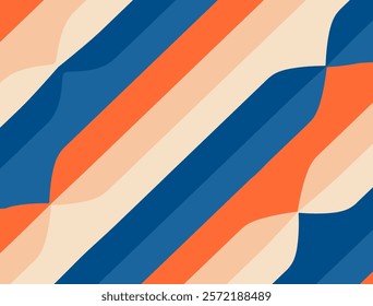 Colorful retro abstract pattern background.