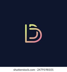 Colorful retro alphabets vector gradient design classic vintage editable