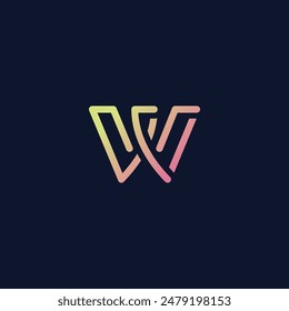 Colorful retro alphabets vector gradient design classic vintage editable