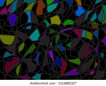 colorful retro background