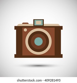 colorful retro design, vector illustration