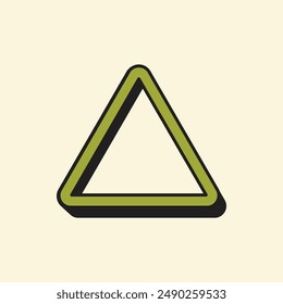 Colorful Retro Geometric Shape Illustration