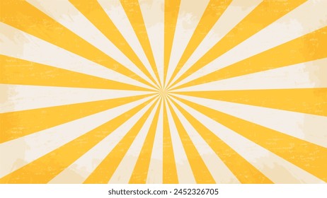 Colorful retro groovy background in retro hippie style. Trendy summer sunny wallpaper poster. Vector circus pattern design.