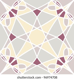 Colorful retro mosaic pattern background, vector illustration