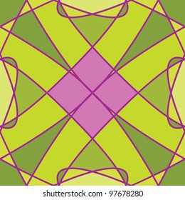 Colorful retro mosaic pattern background, vector illustration