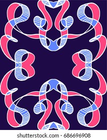 Colorful Retro Pattern Design