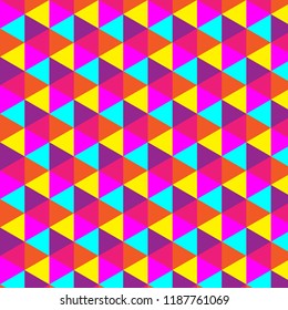Colorful Retro pattern of geometric shapes abstract background with place for your text creat for your idea ,card,branner,web, 