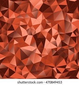 Colorful retro pattern of triangles. Pattern of geometric shapes. Colorful mosaic. Retro triangle background
